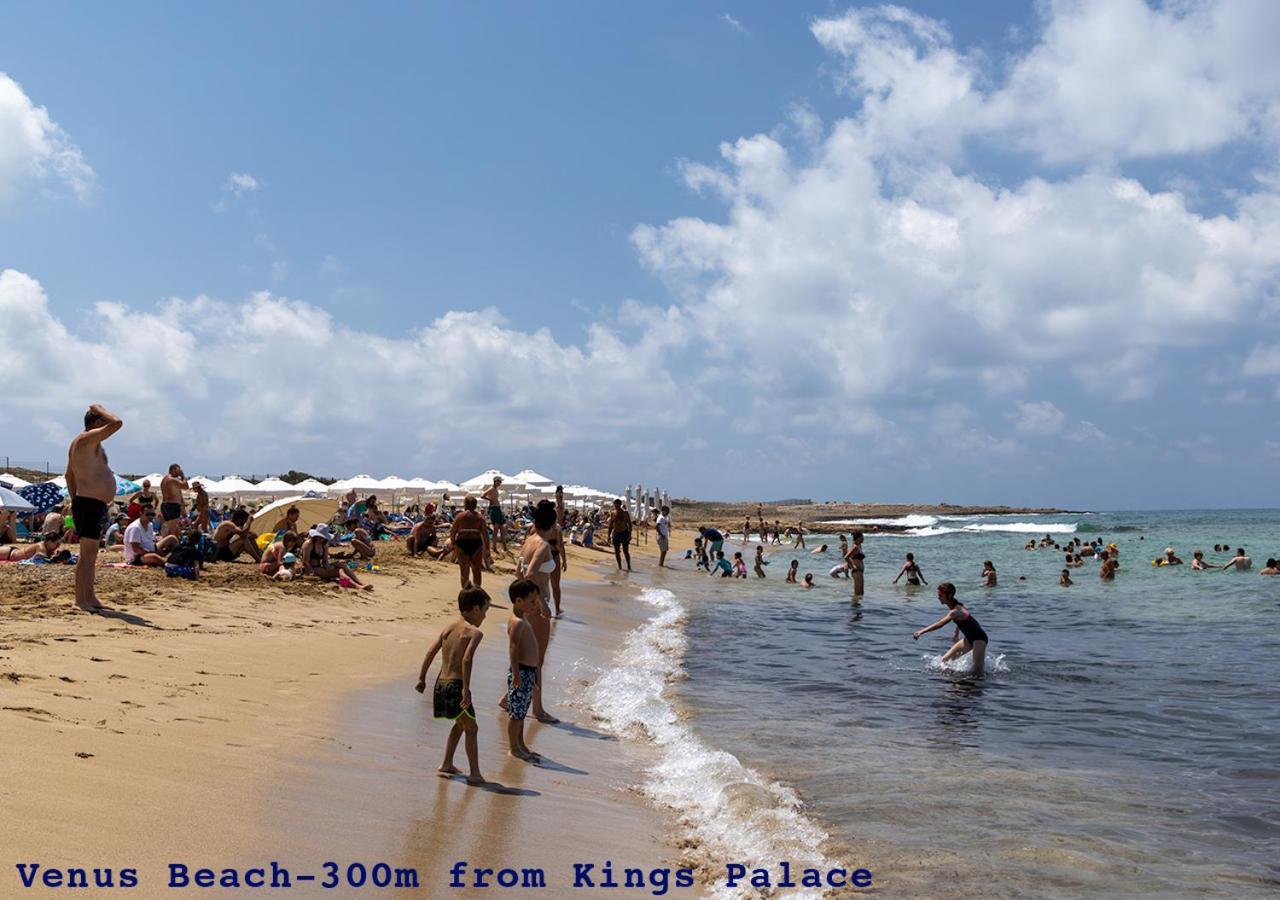 105 Kings Palace - Fabulous 2 Bed, 2 Bath, Large Patio With Garden - Sea Views Пафос Екстер'єр фото